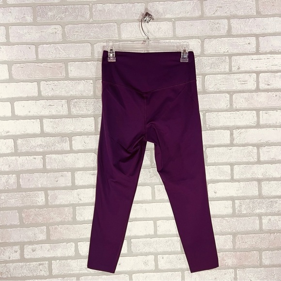 Girlfriend Collective Compressive High Rise Plum Leggings Size M - Picture 7 of 9